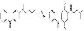 Ozonation Transformation of 6PPD to 6PPD-Q