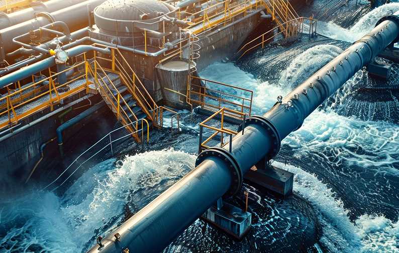 Estação de tratamento de águas